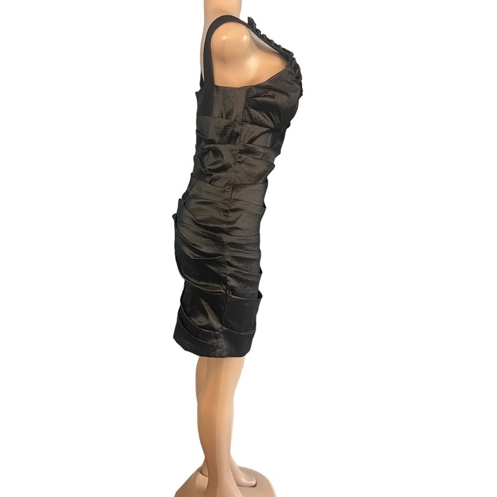 Max and Cleo Greyfrost Ruffle Shift Dress - Picture 5 of 7